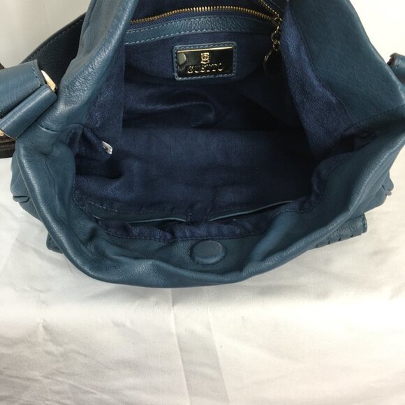 Gustto Deep Teal Shoulder Bag/Crossbody Convertible Purse GREAT Condition - Picture 9 of 13